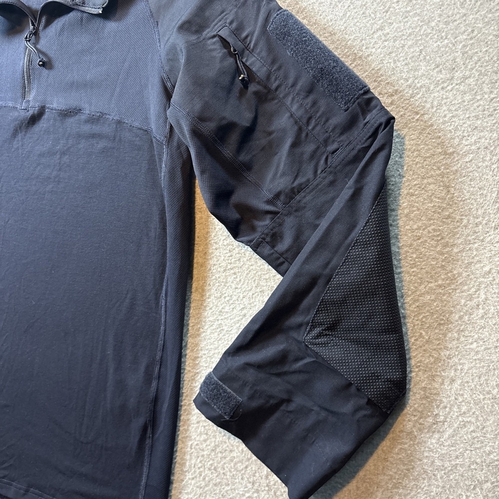 Condor Tactical Navy Blue Quarter Zip Men's Sz M Military Combat Jacket - Picture 4 of 11